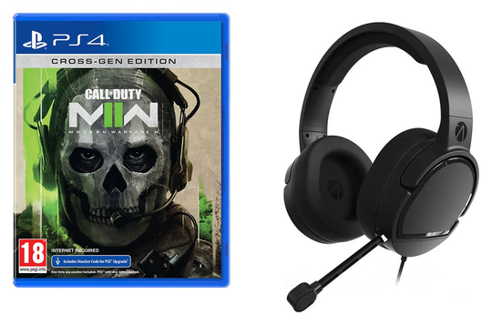 COD: Modern Warfare II PS4 Game & PANTHER Gaming Headset