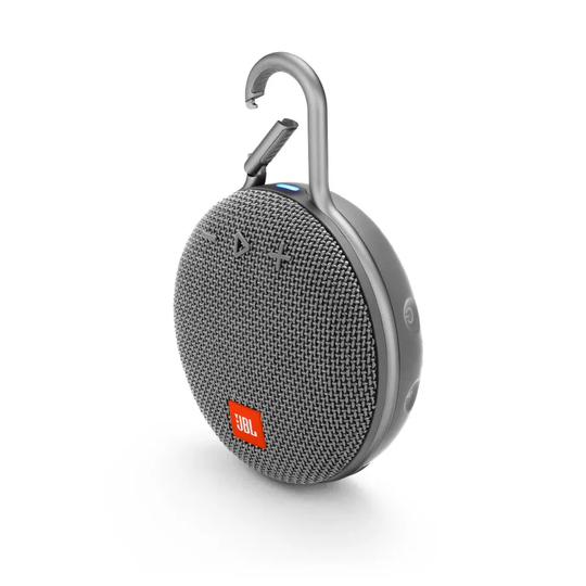 JBL Clip 3 Speaker - Grey