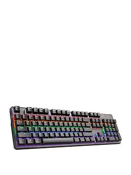 Trust Gxt865 Asta Mechanical Gaming Keyboard - With 7 Colour Modes &Amp; Gaming Mode