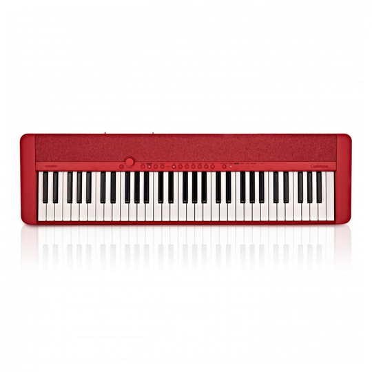 Casio CT-S1 Portable Keyboard with Bluetooth Dongle Red
