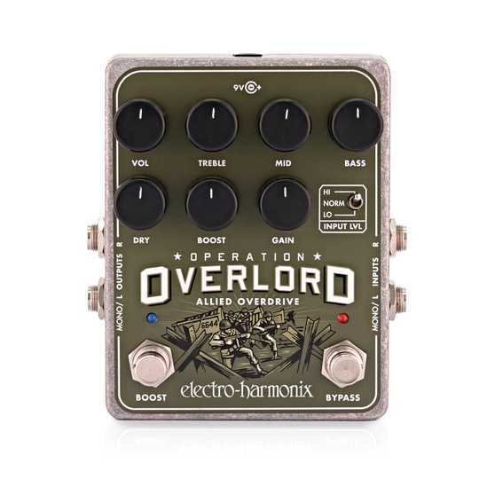 Electro Harmonix Operation Overlord Allied Overdrive
