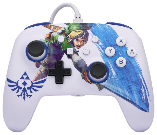 PowerA Switch Enhanced Wired Controller - Zelda Master Sword