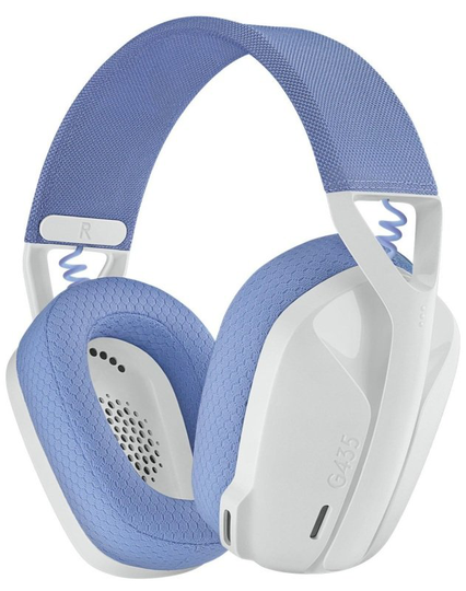 Logitech G435 LIGHTSPEED Wireless Gaming Headset - White