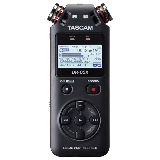 Tascam DR-05X Stereo Handheld Audio Recorder
