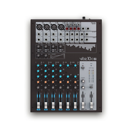 LD Systems VIBZ 10 C Analog Mixer with Compressor