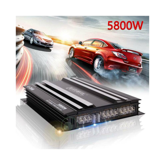 5800W Car Stereo Audio Power Amplifier Car Home Stereo FM Radio