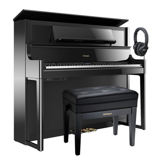 Roland LX708 Digital Piano Package Polished Ebony