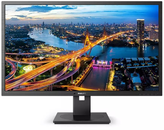 Philips B-Line 325B1L/00 31.5" QHD IPS Monitor, 75Hz, 4ms, HDMI, DisplayPort, Speakers, Height Adjustable, AMD FreeSync