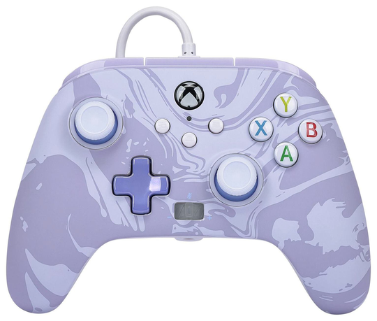 PowerA Xbox Enhanced Wired Controller - Lavender Swirl