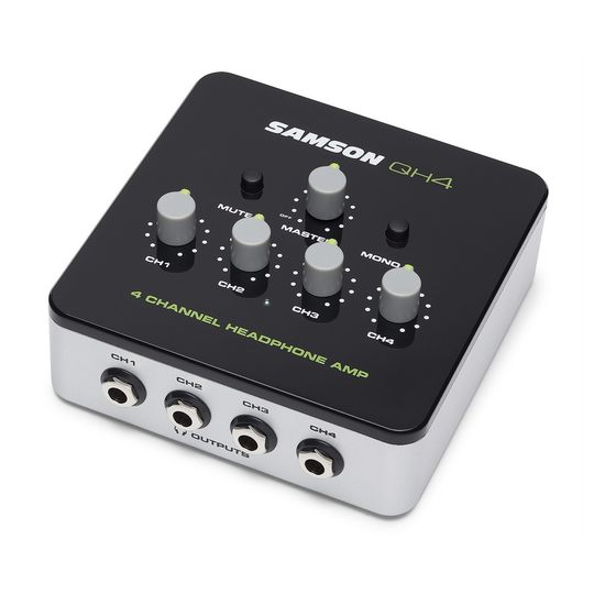 Samson QH4 4-Channel Headphone Amp
