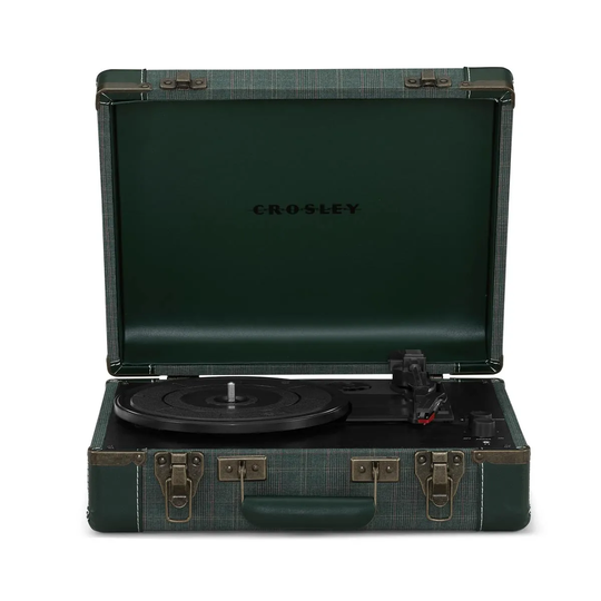 Crosley Portable Vintage Usb Bluetooth Oak Finish Turntable