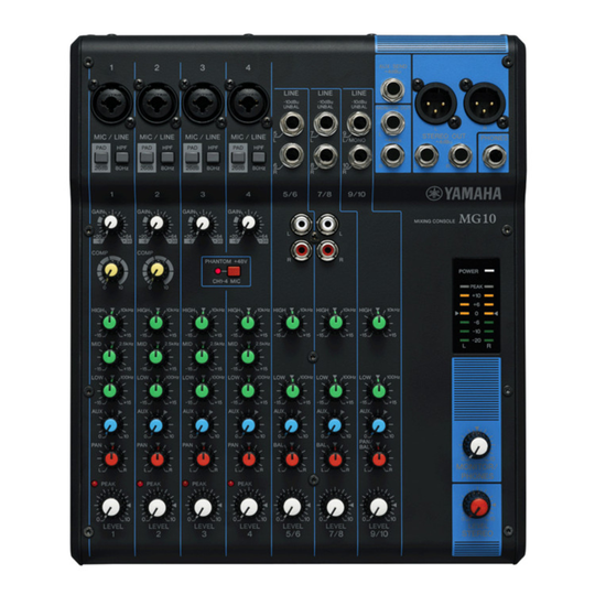 Yamaha MG10 Analog Mixer - Nearly New