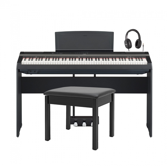 Yamaha P125A Digital Piano Pedal Package Black