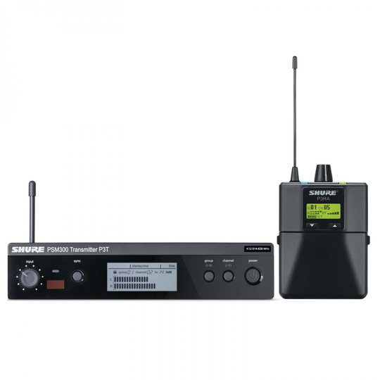 Shure PSM300 Wireless IEM System Including Premium Metal Receiver
