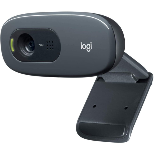Logitech C270 HD Webcam | 720p 30fps High Definition