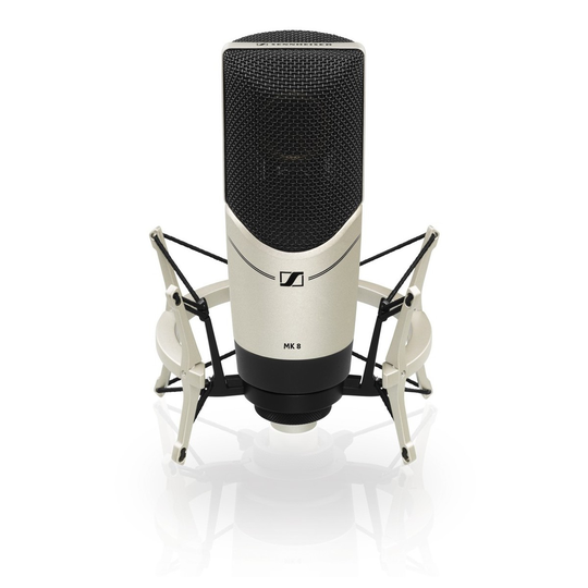 Sennheiser MK 8 Dual-Diaphragm Condenser Microphone