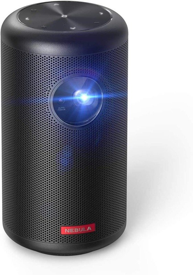 Anker Nebula Capsule II - Smart Mini Projector - 720p HD Portable Projector - 8W Speaker