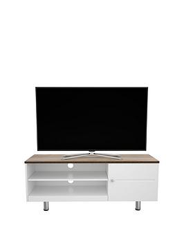 Avf Whitesands Brooke 1200 Flat Tv Stand - White - Fits Up To 60 Inch Tv