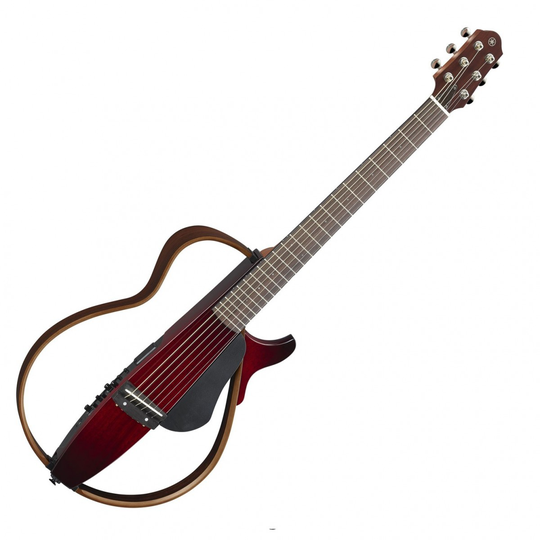 Yamaha SLG200S Steel String Silent Guitar Crimson Red