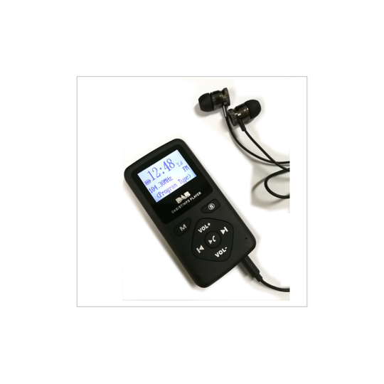 Mini pocket sports DAB digital radio, Bluetooth MP3 player