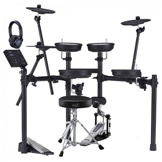 Roland TD-07DMK V-Drums Electronic Drum Kit Premium Bundle
