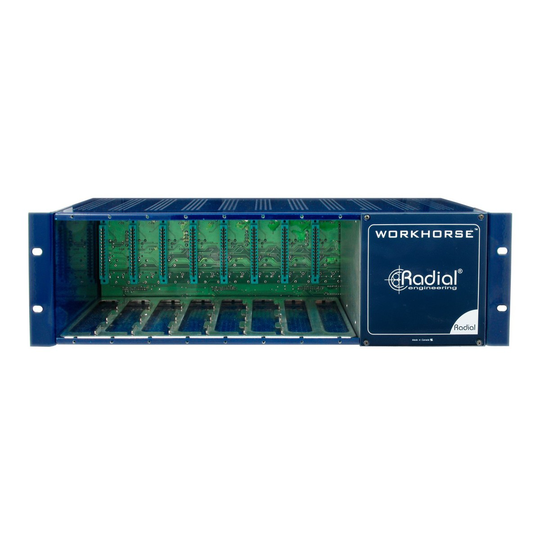 Radial Workhorse WR8 500 Series Power Rack