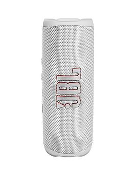 Jbl Flip 6 Portable Bluetooth Speaker - White