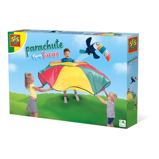 SES Creative Children's Parachute Flying Toucan