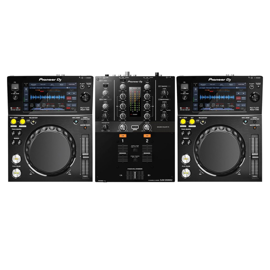 Pioneer DJ XDJ-700 and Pioneer DJM-250MK2 Bundle