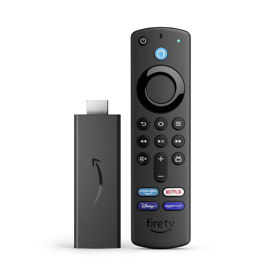 Amazon 2021 Fire TV Stick With Alexa Voice Remote Control