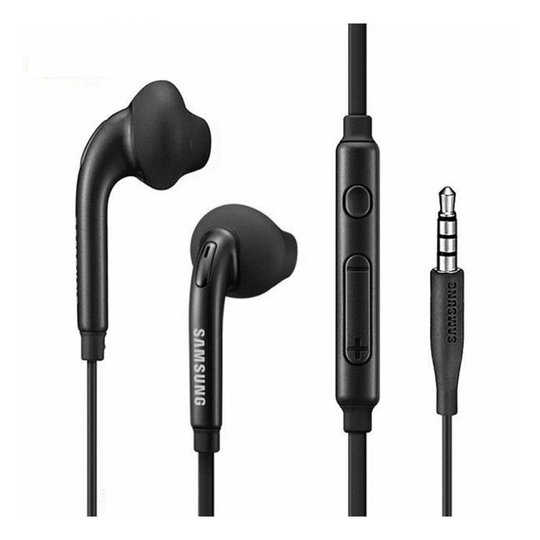 Genuine Samsung Handsfree Headphones Earphones Premium Sound Earbud & Mic Black