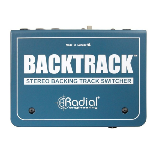 Radial Backtrack Stereo Audio Switcher