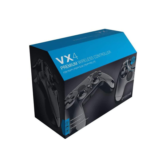 Gioteck VX4 Wireless Black Controller (PS4/PC)