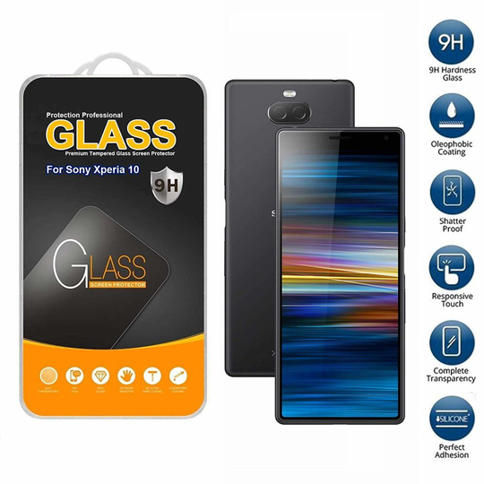 Screen Protector Tempered Glass For Sony Xperia 10