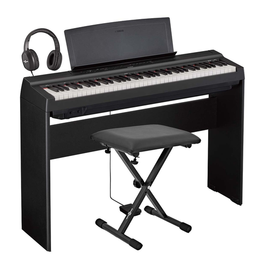 Yamaha P121 Digital Piano Package Black
