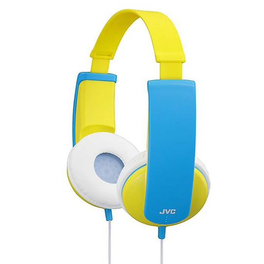 JVC HAKD5 Tiny Phones Kids Stereo Low Volume Headphones Earphones HA-KD5