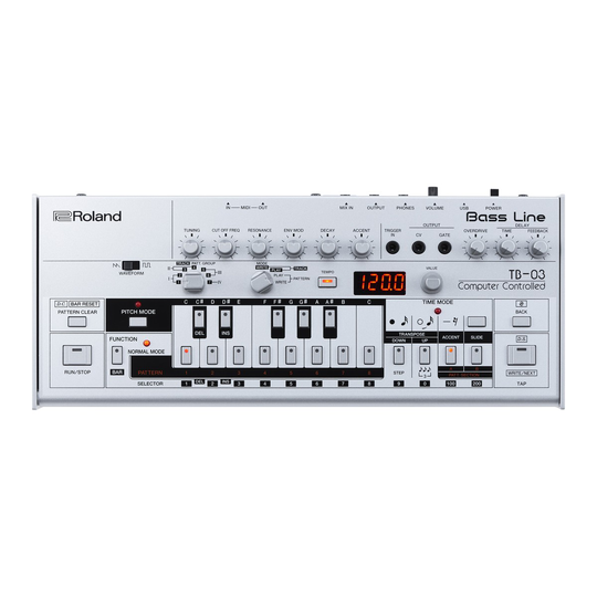 Roland TB-03 Bass Line