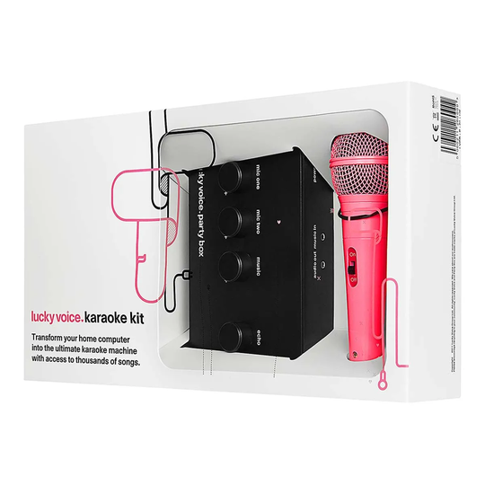 Lucky Voice Karaoke Machine Pink