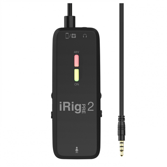 IK Multimedia iRig Pre 2 XLR Interface and Preamp