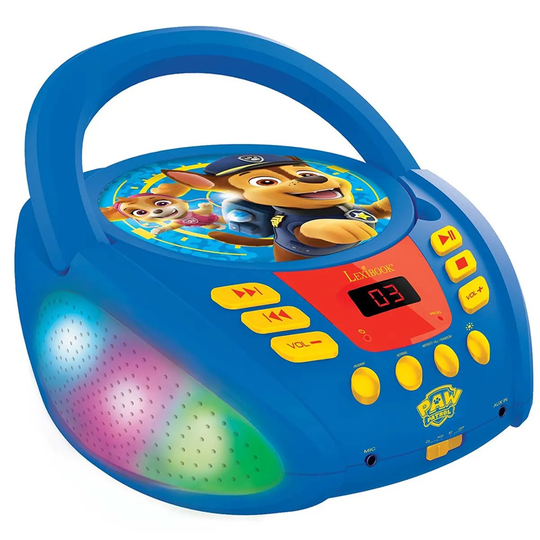Lexibook Paw Patrol Boombox Radio CD Player With Bluetooth