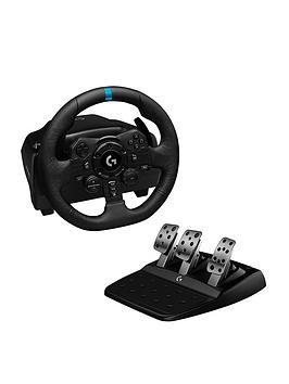 Logitech G923 Ps Racing Wheel And Pedals For Ps4 And Pc