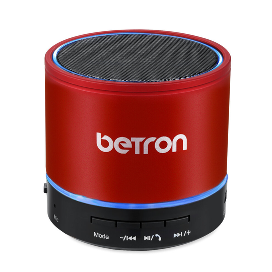 Betron KBS08 Bluetooth Speaker, Wireless and Portable Speaker for Smartphone Laptop Tablet Android