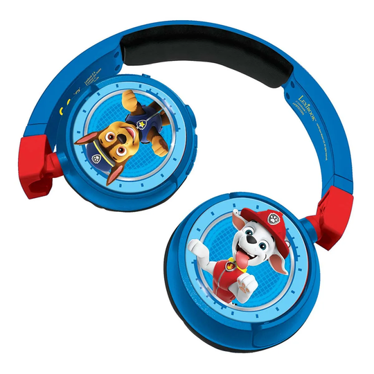 Lexibook Paw Patrol Bluetooth & Wired Foldable Headphones